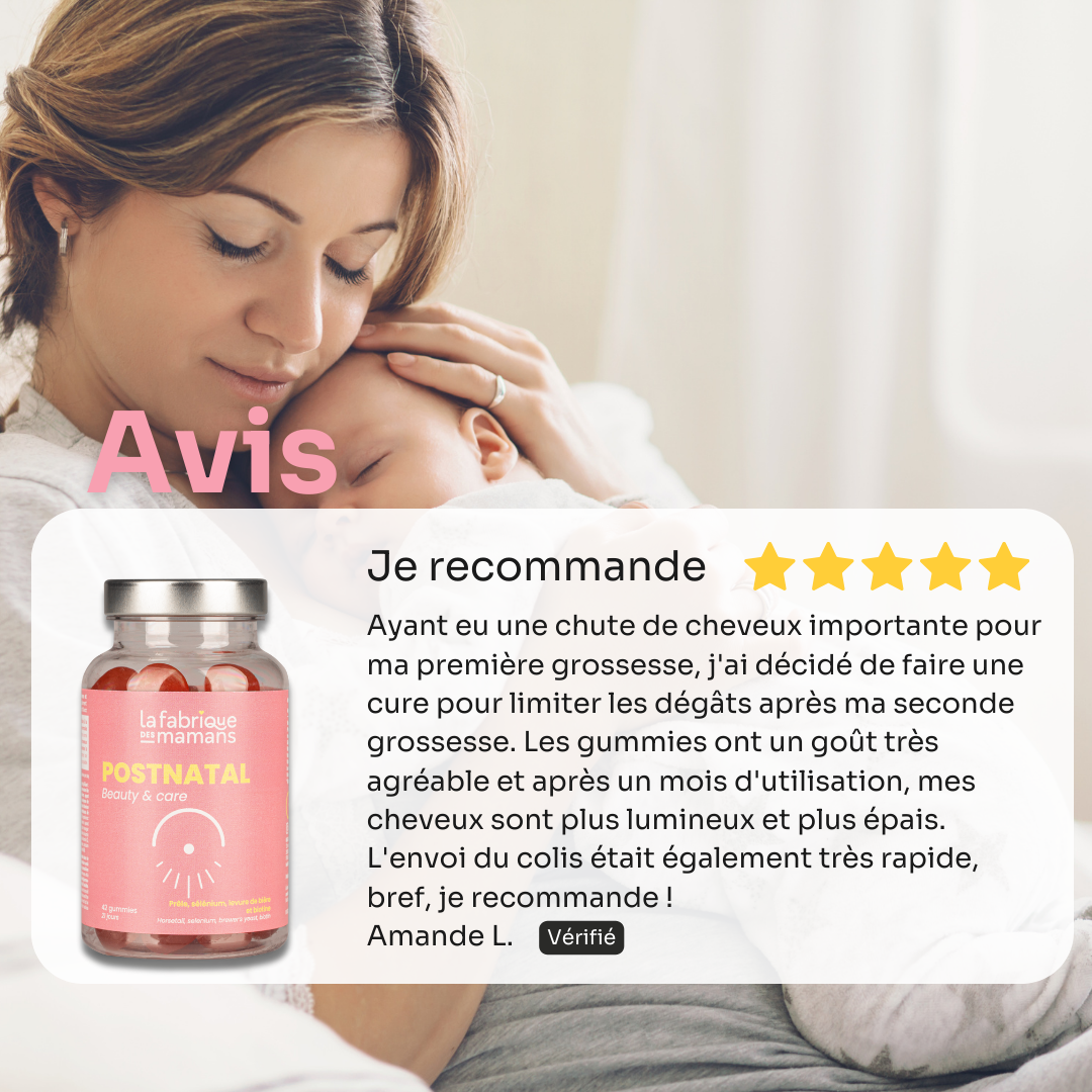 Gummies POSTNATAL 30 jours
