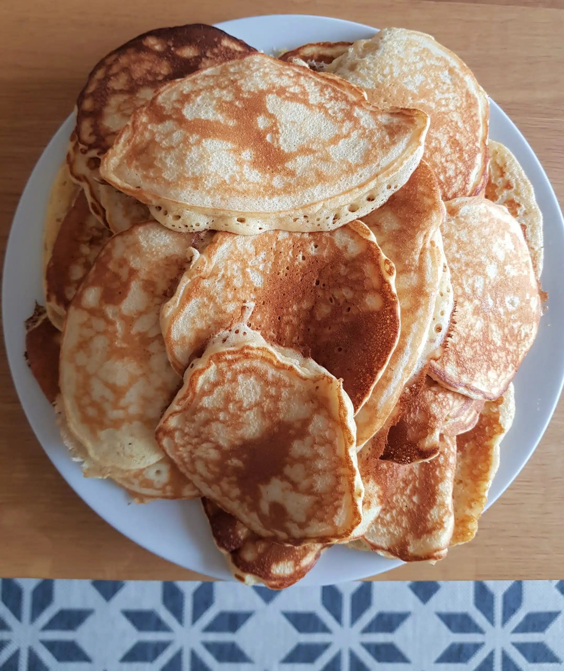 Pancakes moelleux aux pommes