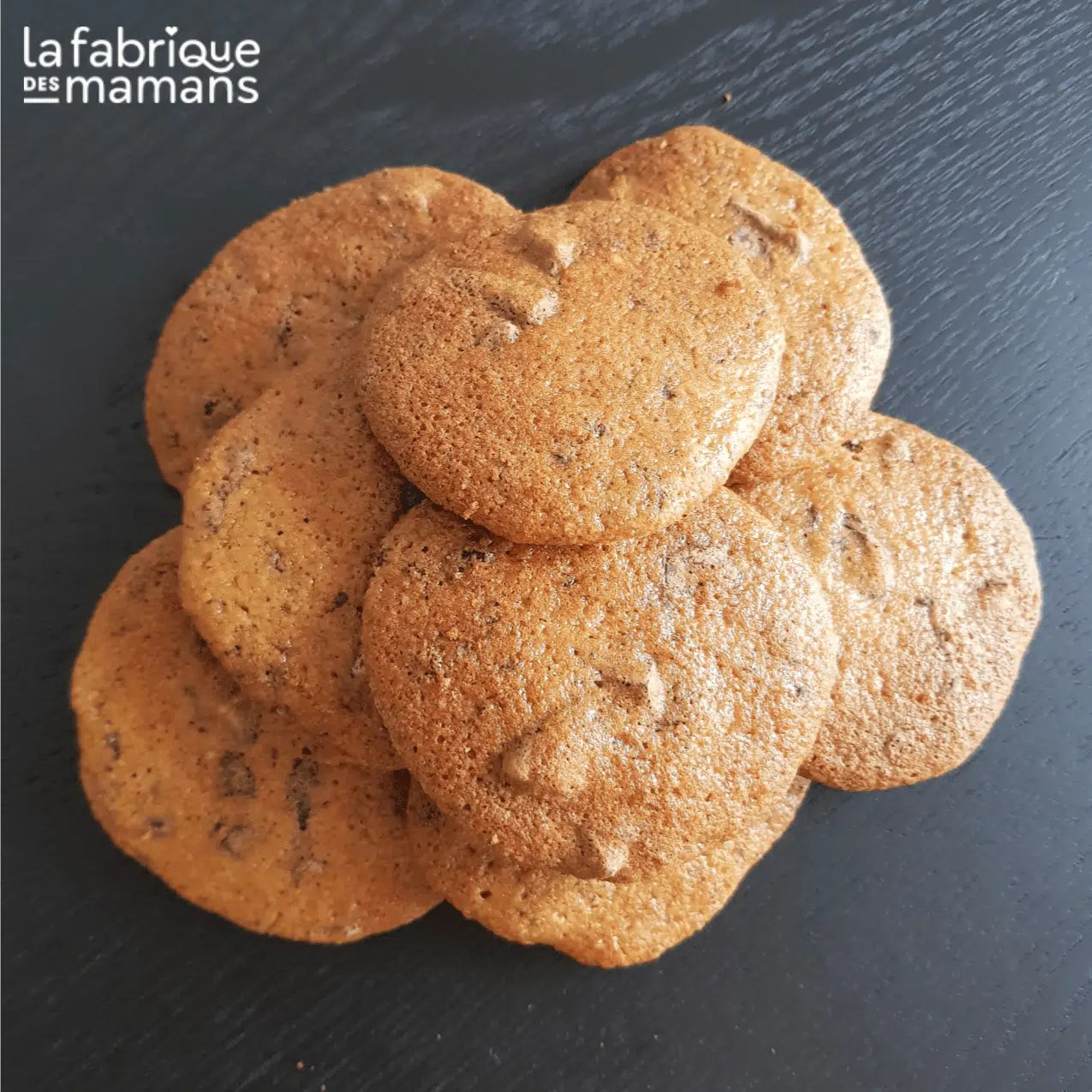 Cookies moelleux à la compote et pépites de chocolat