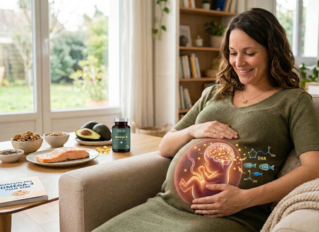 Oméga-3 pendant la grossesse : ce que votre bébé construit chaque jour