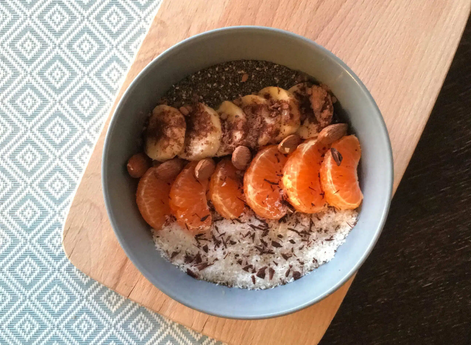 Porridge aux fruits frais